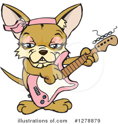 Royalty-Free (RF) Chihuahua Clipart Illustration by Dennis Holmes Designs - Stock Sample #1278879