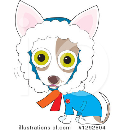 Chihuahua Clipart #1292804 by Maria Bell