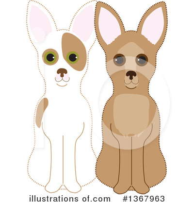 Royalty-Free (RF) Chihuahua Clipart Illustration by Maria Bell - Stock Sample #1367963