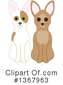 Chihuahua Clipart #1367963 by Maria Bell