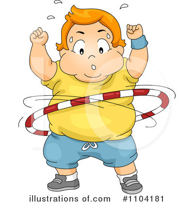 Royalty-Free (RF) Child Obesity Clipart Illustration by BNP Design Studio - Stock Sample #1104181