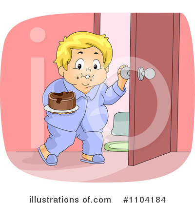 Royalty-Free (RF) Child Obesity Clipart Illustration by BNP Design Studio - Stock Sample #1104184