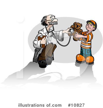 Doctor Clipart #10827 by Leo Blanchette