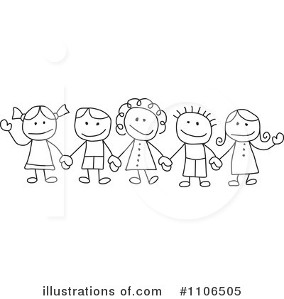 Royalty-Free (RF) Children Clipart Illustration by C Charley-Franzwa - Stock Sample #1106505