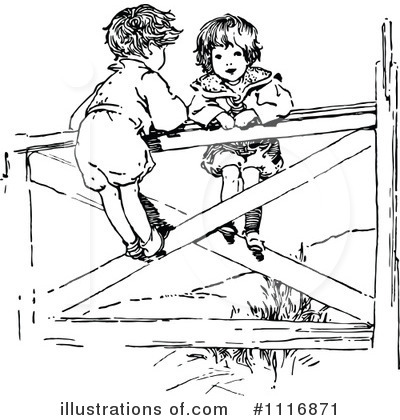 Royalty-Free (RF) Children Clipart Illustration by Prawny Vintage - Stock Sample #1116871