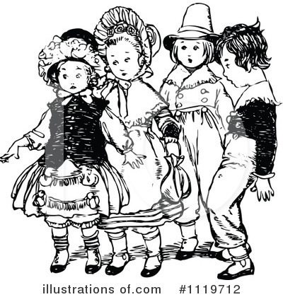 Royalty-Free (RF) Children Clipart Illustration by Prawny Vintage - Stock Sample #1119712