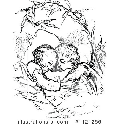 Royalty-Free (RF) Children Clipart Illustration by Prawny Vintage - Stock Sample #1121256