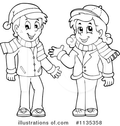 Winter Clothes Clipart #1135358 by visekart