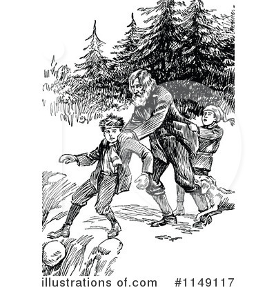 Royalty-Free (RF) Children Clipart Illustration by Prawny Vintage - Stock Sample #1149117