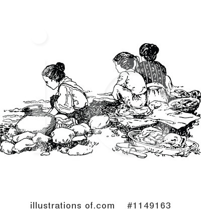 Royalty-Free (RF) Children Clipart Illustration by Prawny Vintage - Stock Sample #1149163