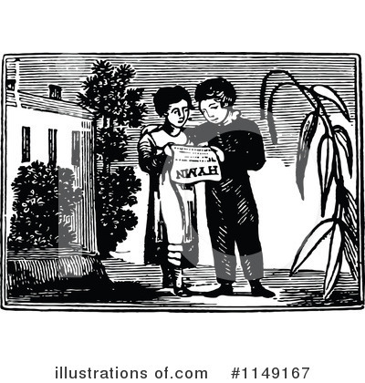 Royalty-Free (RF) Children Clipart Illustration by Prawny Vintage - Stock Sample #1149167