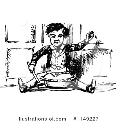 Royalty-Free (RF) Children Clipart Illustration by Prawny Vintage - Stock Sample #1149227