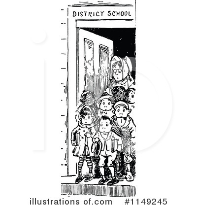 Royalty-Free (RF) Children Clipart Illustration by Prawny Vintage - Stock Sample #1149245