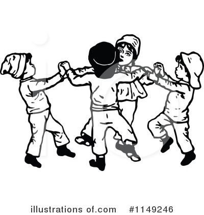 Royalty-Free (RF) Children Clipart Illustration by Prawny Vintage - Stock Sample #1149246