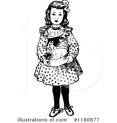 Royalty-Free (RF) Children Clipart Illustration by Prawny Vintage - Stock Sample #1180677