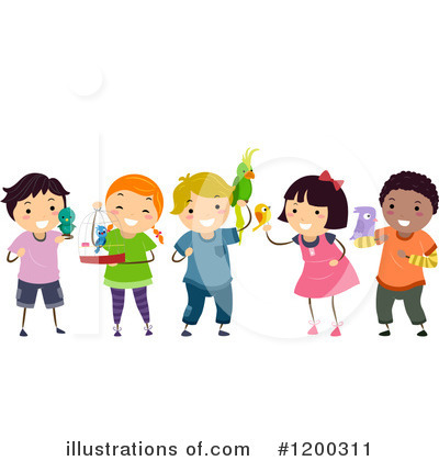 Royalty-Free (RF) Children Clipart Illustration by BNP Design Studio - Stock Sample #1200311