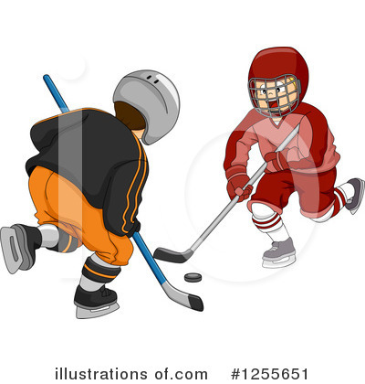 Hockey Clipart #1255651 by BNP Design Studio