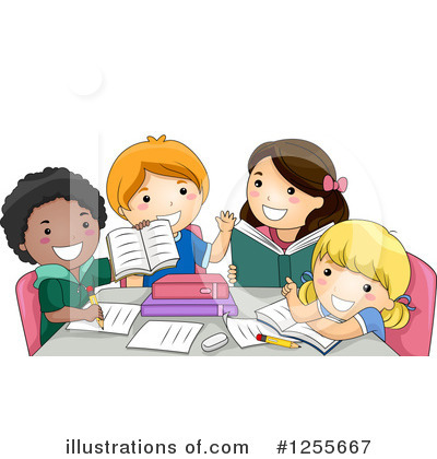 Royalty-Free (RF) Children Clipart Illustration by BNP Design Studio - Stock Sample #1255667