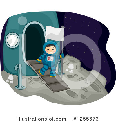 Astronaut Clipart #1255673 by BNP Design Studio