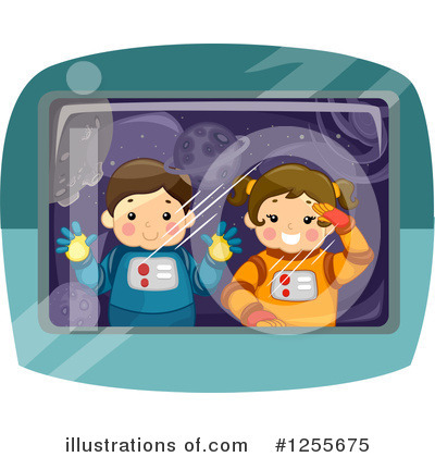 Outer Space Clipart #1255675 by BNP Design Studio