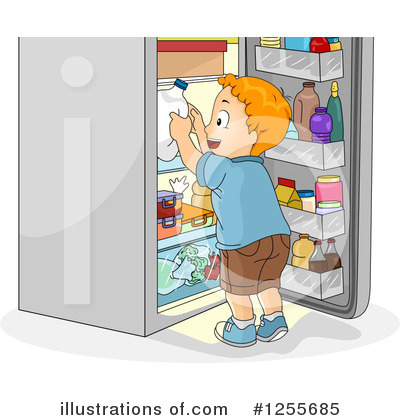 Refrigerator Clipart #1255685 by BNP Design Studio
