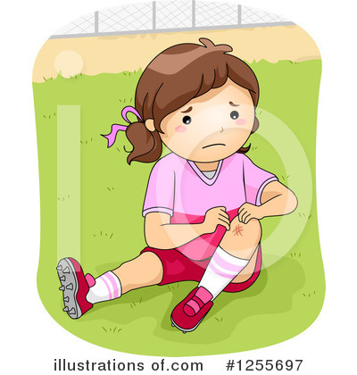 Football Player Clipart #1255697 by BNP Design Studio