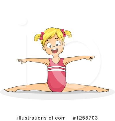Gymnastics Clipart #1255703 by BNP Design Studio