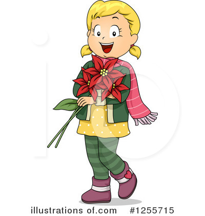 Poinsettia Clipart #1255715 by BNP Design Studio