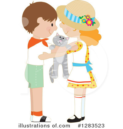Royalty-Free (RF) Children Clipart Illustration by Maria Bell - Stock Sample #1283523