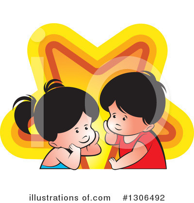 Royalty-Free (RF) Children Clipart Illustration by Lal Perera - Stock Sample #1306492