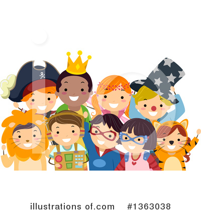 Royalty-Free (RF) Children Clipart Illustration by BNP Design Studio - Stock Sample #1363038