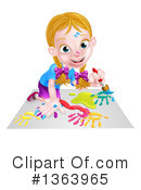 Children Clipart #1363965 by AtStockIllustration