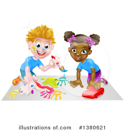 Royalty-Free (RF) Children Clipart Illustration by AtStockIllustration - Stock Sample #1380621