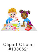 Children Clipart #1380621 by AtStockIllustration