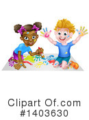 Children Clipart #1403630 by AtStockIllustration