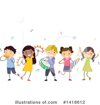 Royalty-Free (RF) Children Clipart Illustration by BNP Design Studio - Stock Sample #1418612