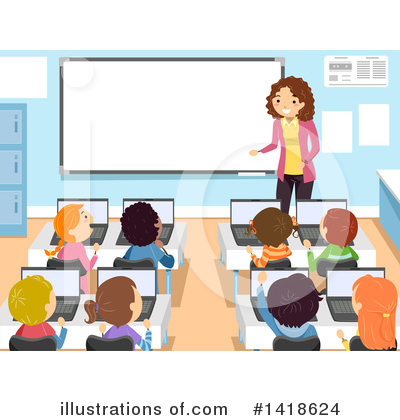 Classroom Clipart #1418624 by BNP Design Studio