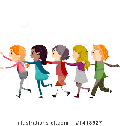 Royalty-Free (RF) Children Clipart Illustration by BNP Design Studio - Stock Sample #1418627