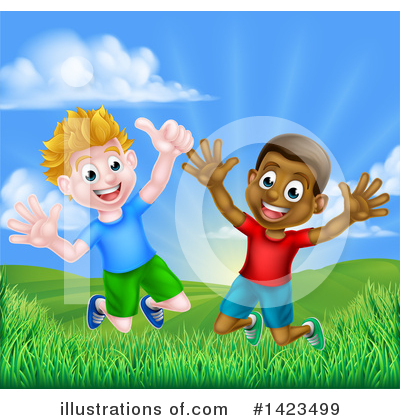 Royalty-Free (RF) Children Clipart Illustration by AtStockIllustration - Stock Sample #1423499
