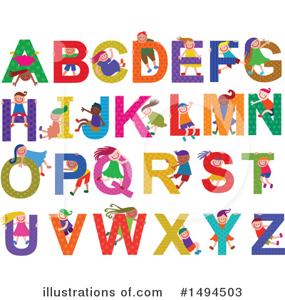 Alphabet Kids Clipart #1494503 by Prawny