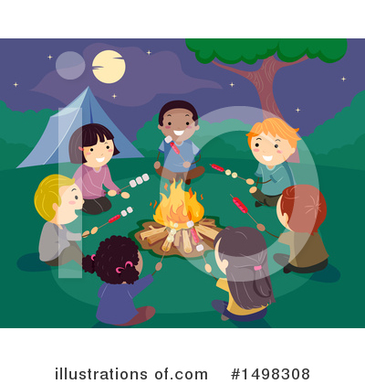 Campfire Clipart #1498308 by BNP Design Studio