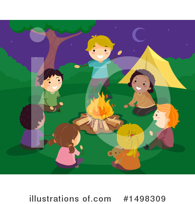 Campfire Clipart #1498309 by BNP Design Studio