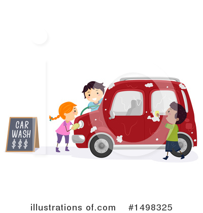 Car Wash Clipart #1498325 by BNP Design Studio