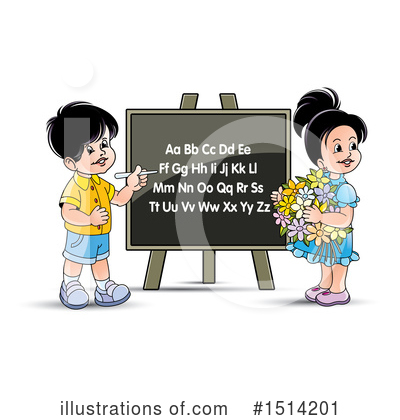 Royalty-Free (RF) Children Clipart Illustration by Lal Perera - Stock Sample #1514201