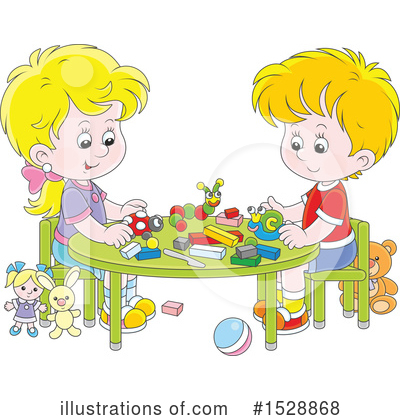 Royalty-Free (RF) Children Clipart Illustration by Alex Bannykh - Stock Sample #1528868
