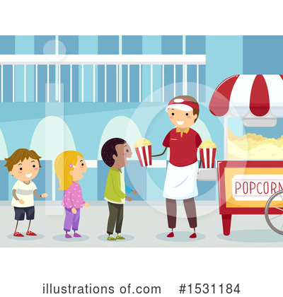 Popcorn Clipart #1531184 by BNP Design Studio