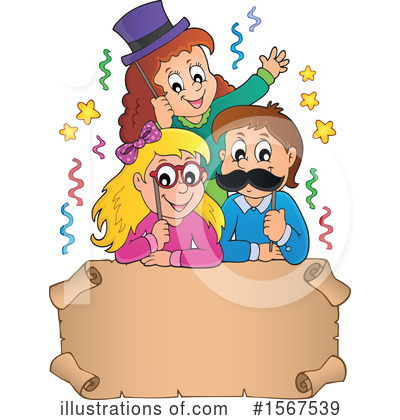 Royalty-Free (RF) Children Clipart Illustration by visekart - Stock Sample #1567539