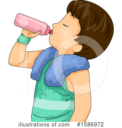 Water Bottle Clipart #1586972 by BNP Design Studio