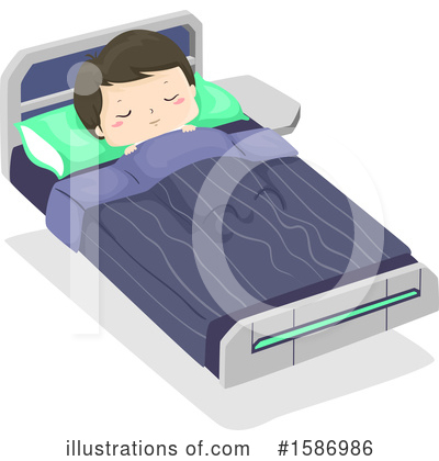 Bed Clipart #1586986 by BNP Design Studio