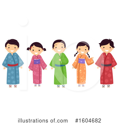 Kimono Clipart #1604682 by BNP Design Studio